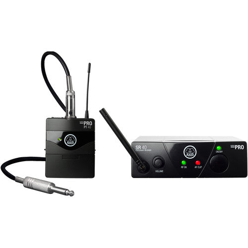 AKG 3348H00120 WMS40 Mini Single Instrumental Set Wireless Microphone System (Band: B)