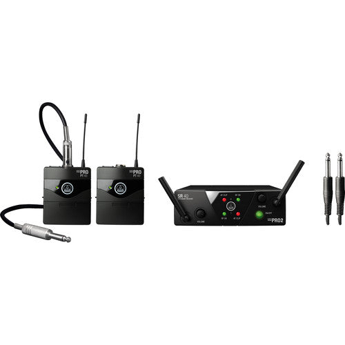 AKG 3351H00060 WMS40 Mini Dual Instrumental Wireless System Set (Band: B & D)