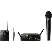 AKG 3352X00050 WMS40 Mini Wireless Handheld & Bodypack Dual System (Channels A & C)