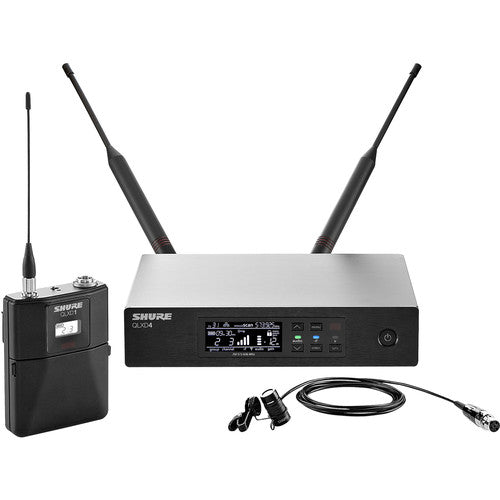 Shure QLXD14/84 Digital Wireless Supercardioid Lavalier Microphone System (X52: 902 to 928 MHz)