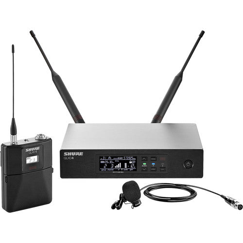 Shure QLXD14/85 Digital Wireless Cardioid Lavalier Microphone System (H50: 534 to 598 MHz)