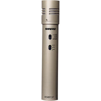Shure KSM137/SL Cardioid Microphone (Single Microphone)