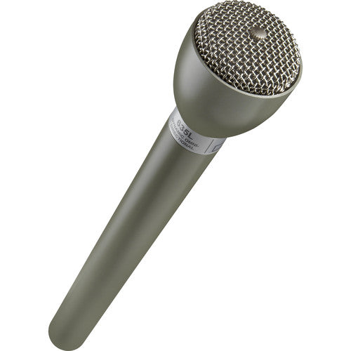 Electro-Voice 635L Omnidirectional Handheld Dynamic ENG Microphone with Long Handle (Beige) F.01U.306.159