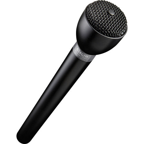Electro-Voice 635L/B Omnidirectional Handheld Dynamic ENG Microphone with Long Handle (Black) F.01U.306.160