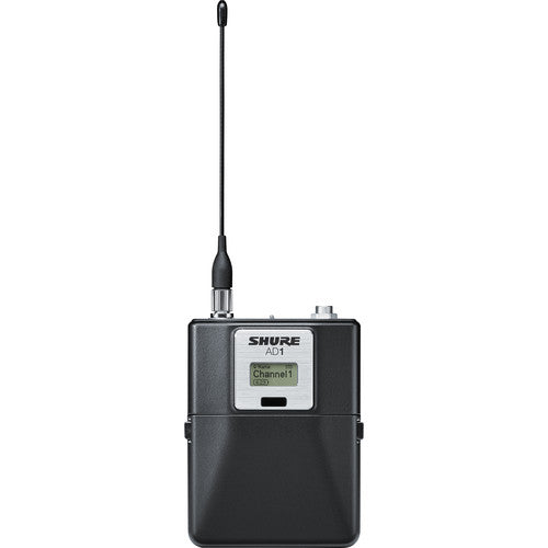 Shure AD1 Digital Wireless Bodypack Transmitter with LEMO3 (G57: 470 to 616 MHz)