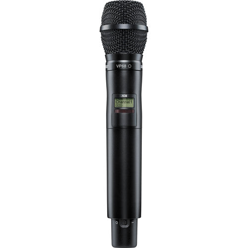 Shure AD2/VP68 Digital Handheld Wireless Microphone Transmitter with VP68 Capsule (G57: 470 to 616 MHz)