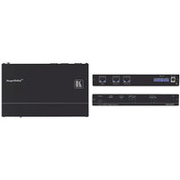 Kramer VM-2DT Distribution Amplifier with 19-pin HDMI Type connectors, 1:2 4K60 4:2:0 Long–Reach HDBaseT DA