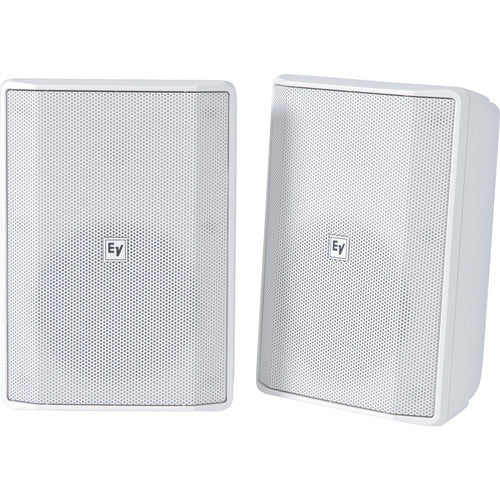 Electro-Voice EVID-S5.2X 5.25" 2-Way 70/100V IP65-Rated Commercial Loudspeaker (Pair, White) F.01U.332.739