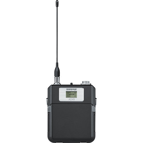 Shure ADX1 Digital Wireless Bodypack Transmitter with TA4M (G57: 470 to 608 MHz)