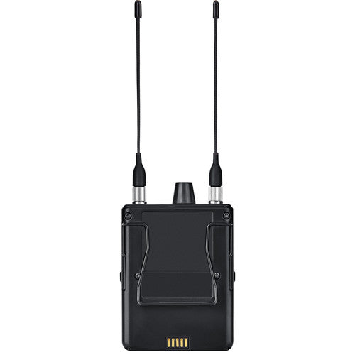 Shure P10R+ Wireless Bodypack Receiver (J8A: 554 to 608 + 614 to 616 MHz)