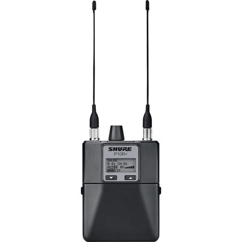 Shure P10R+ Wireless Bodypack Receiver (J8A: 554 to 608 + 614 to 616 MHz)