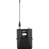 Shure QLXD1 Digital Wireless Bodypack Transmitter (J50A: 572 to 608 + 614 to 616 MHz)
