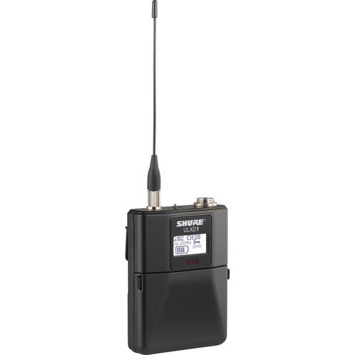 Shure ULX-D Digital Wireless Bodypack Instrument Kit (J50A: 572 to 608 + 614 to 616 MHz)