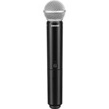 Shure BLX1288/CVL Dual-Channel Wireless Combo Lavalier & Handheld Microphone System (J11: 596 to 616 MHz)