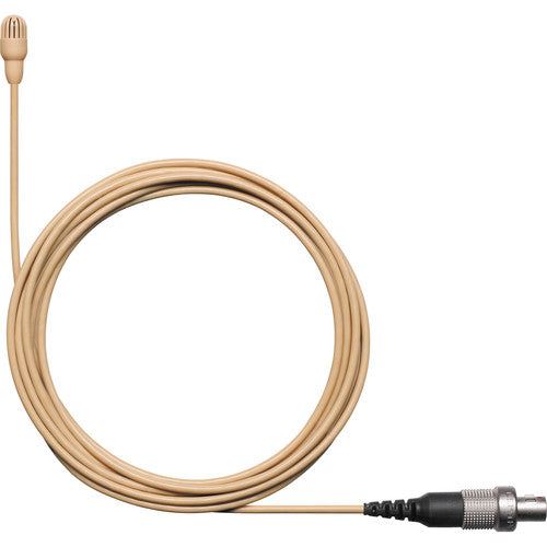 Shure TwinPlex TL47 Omnidirectional Lavalier Microphone with LEMO 3-Pin Connector and Accessories (Tan)