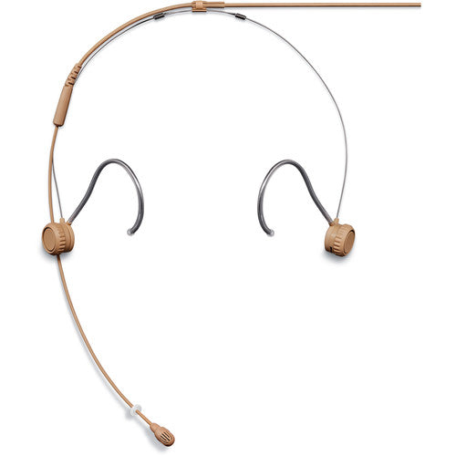Shure TwinPlex TH53 Omnidirectional Headset Microphone (TA4F, Cocoa)