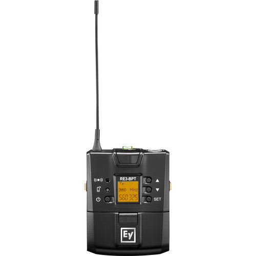 Electro-Voice RE3-BPOL Bodypack Wireless System with Omnidirectional Lavalier Mic (6M: 653 to 663 MHz)