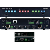 Key Digital KD-PS42 4K 18G HDBaseT HDMI Presentation Switcher