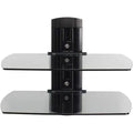 Sanus VF3012-B1 Vertical Series On-Wall Component Shelves, Black