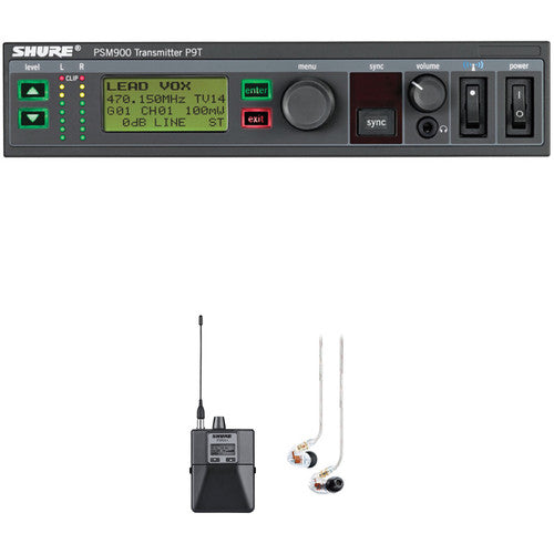 Shure PSM 900 Wireless Personal Monitor System Kit (G7: 506 to 542 MHz)