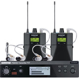 Shure PSM 300 Twin-Pack Pro Wireless In-Ear Monitor Kit (H20: 518 to 542 MHz)