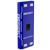 PEDESTAL PRO 156STA-VIKI-01-ALU Emergency Wall Station - Viking E-1600A-TP-EWP