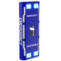 Pedestal Pro 156STA-ZENI-01-ALU BLH Lite Wall Station - Zenitel TCI Series