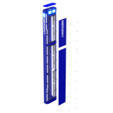 Pedestal Pro 156TOW-DOOR-02-ALU BLH Lite Tower - DoorBird D2101V (Flush)
