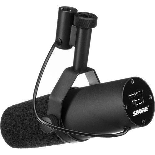 Shure SM7B Microphone Kit with Cloudlifter, Mic Stand, and Mic Cables