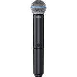 Shure BLX288/B58 Dual-Channel Wireless Handheld Microphone System with Beta 58A Capsules (H9: 512 to 542 MHz)