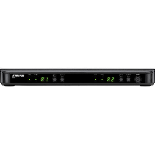 Shure BLX288/B58 Dual-Channel Wireless Handheld Microphone System with Beta 58A Capsules (H11: 572 to 596 MHz)