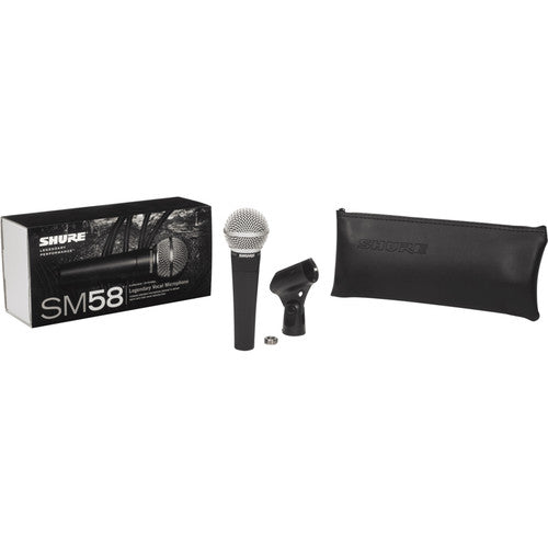 Shure SM58-LC Recording Kit with Audio Interface