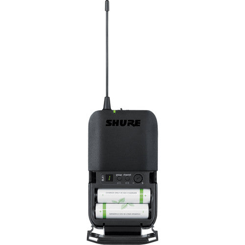 Shure BLX Dual-Channel Wireless Cardioid Lavalier Microphone System Kit (J11: 596 to 616 MHz)