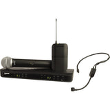 Shure BLX1288/PGA31 Dual-Channel Wireless Combo Headset & Handheld Microphone System (H11: 572 to 596 MHz)