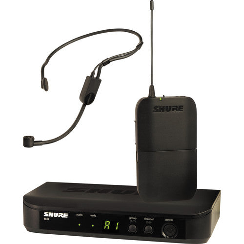 Shure BLX14/PGA31 Wireless Cardioid Headset Microphone System (J11: 596 to 616 MHz)