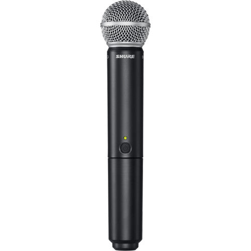 Shure BLX2/PG58 Handheld Wireless Microphone Transmitter with PG58 Capsule (J11: 596 to 616 MHz)