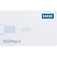 HID 1586LGGSN ISOProx II 1586 Printable Composite Proximity Card, Programmed, Glossy Front and Back, Sequential Numbers,