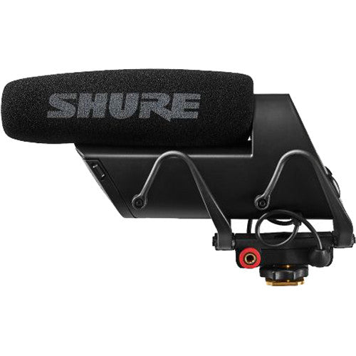 Shure VP83F LensHopper Shotgun Microphone with Integrated Audio Recorder and Windshield Kit