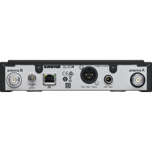 Shure SLXD14/85 Digital Wireless Cardioid Lavalier Microphone System (G58: 470 to 514 MHz)