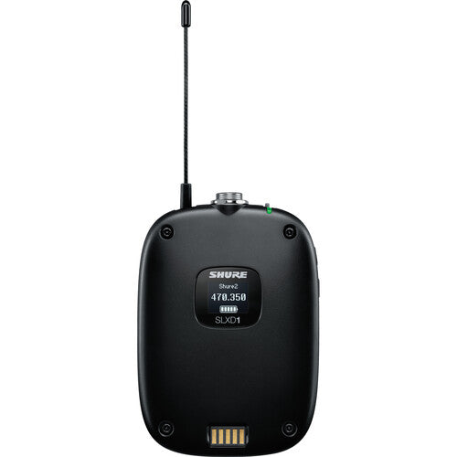 Shure SLXD14/85 Digital Wireless Cardioid Lavalier Microphone System (J52: 558 to 602 + 614 to 616 MHz)