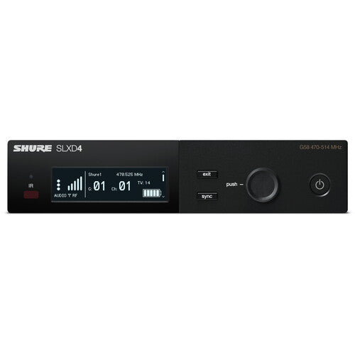 Shure SLXD14/SM35 Digital Wireless Cardioid Performance Headset Microphone System (G58: 470 to 514 MHz)