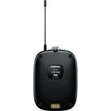 Shure SLXD14D Dual-Channel Digital Wireless Bodypack System with No Mics (H55: 514 to 558 MHz)
