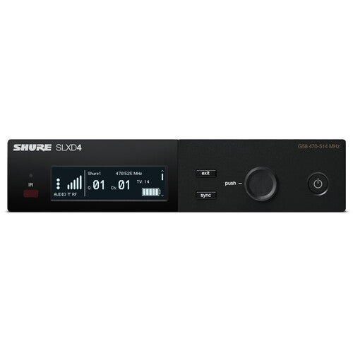 Shure SLXD24/B58 Digital Wireless Handheld Microphone System with Beta 58A Capsule (G58: 470 to 514 MHz)