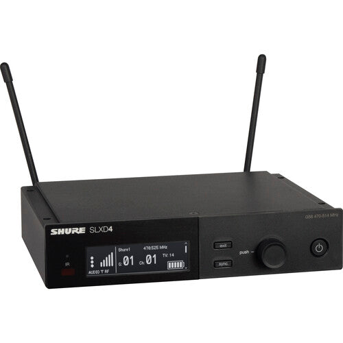 Shure SLXD24/SM58 Digital Wireless Handheld Microphone System with SM58 Capsule (H55: 514 to 558 MHz)