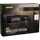 Shure SLXD24/SM58 Digital Wireless Handheld Microphone System with SM58 Capsule (J52: 558 to 602 + 614 to 616 MHz)
