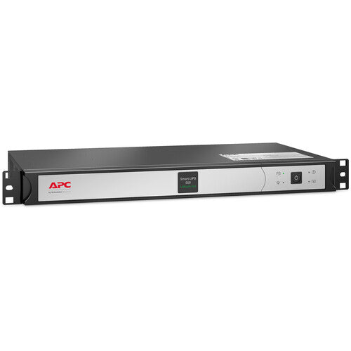 APC SCL500RM1UNC Smart-UPS Li-Ion Short-Depth 500VA, 120V Uninterruptible Power Supply with Network Management Card
