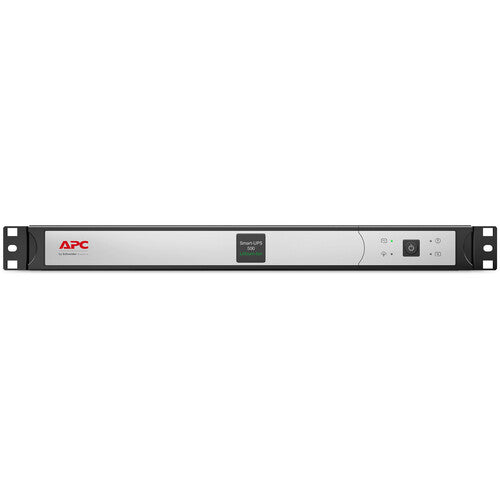 APC SCL500RM1UNC Smart-UPS Li-Ion Short-Depth 500VA, 120V Uninterruptible Power Supply with Network Management Card