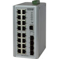 ComNet CNGE20FX4TX16MS 20-Port Hardened Managed Gigabit Switch with (16) 10/100/1000 Base-TX and (4) 100/1000 Base-FX Ports