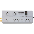 Furman PST-2+6 Home Series Surge Protector with 2 Vertical and 6 Horizontal Outlets, 15A 120V