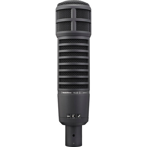 Electro-Voice RE20 Dynamic Microphone Broadcaster Kit (Black) F.01U.388.793